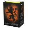 Common Ground Games Dragon Shield Brushed Art Sleeves Game Of Thrones House Lannister Standard Size 100ct (16030)