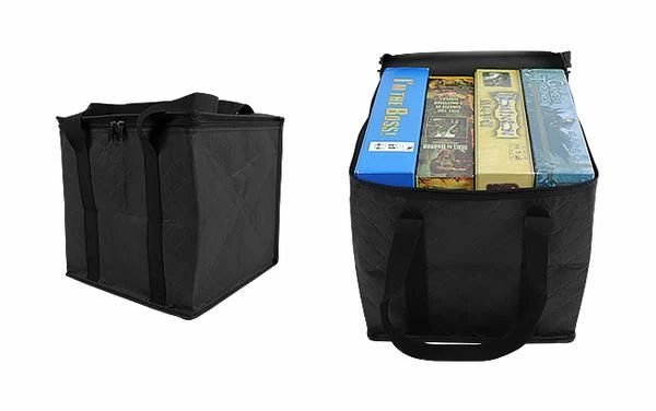 Common Ground Games Supplies Light Weight Board Game Bag - Black