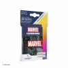 Common Ground Games Gamegenic 50ct Standard Size Card Sleeves Marvel Champions Black (15013)