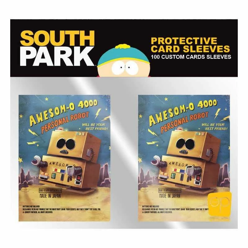 Common Ground Games Standard Size Card Sleeves 100ct South Park Awesom-O 4000 Supplies