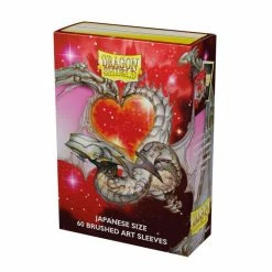 Common Ground Games Dragon Shield 60ct Small Size Brushed Art Card Sleeves Valentine 2022 (12607) Supplies
