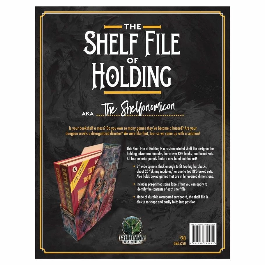 Common Ground Games The Shelf File Of Holding Supplies