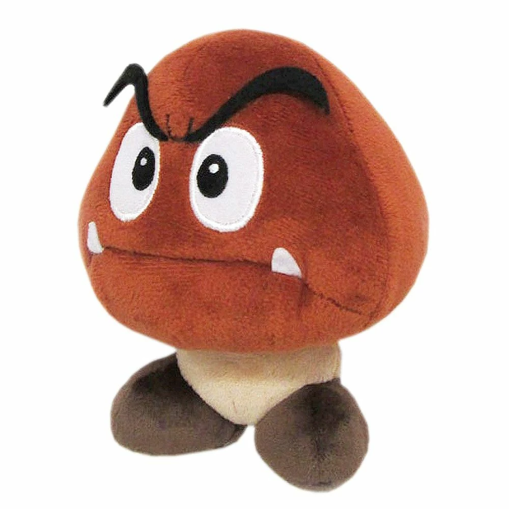 Common Ground Games Little Buddy Super Mario All Stars 6" Goomba Plush