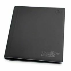 Common Ground Games Ultimate Guard 12-Pocket QuadRow Xenokin Binder Black (10423)