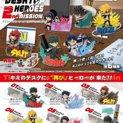 Common Ground Games Toys My Hero Academia Rement Desktop Heroes 2nd Mission Blind Box