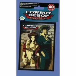Common Ground Games Supplies 60ct Standard Size Card Sleeves Cowboy Bebop Space Serenade Faye And Spike