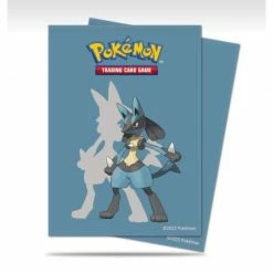 Common Ground Games Supplies Ultra Pro Deck Protector Pokémon Lucario 65ct