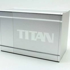 Common Ground Games Supplies Box Gods Deck Box Titan Silver