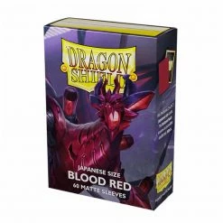 Common Ground Games Supplies Dragon Shield 60 Japanese Blood Red Deck Protectors