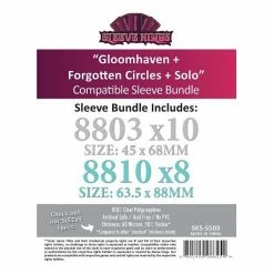 Common Ground Games Gloomhaven Card Sleeve Bundle Supplies