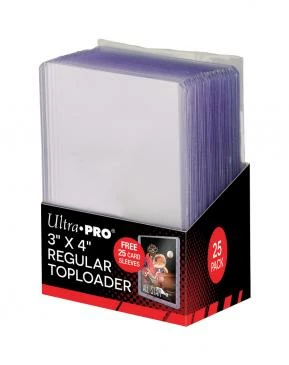 Other Ultra Pro 3" X 4" 25ct Regular Toploader With Card Sleeves (81579) Supplies