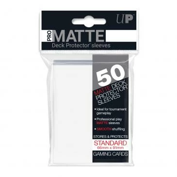 Other Ultra Pro Standard Card Game Sleeves 50ct Pro-Matte White (82651)