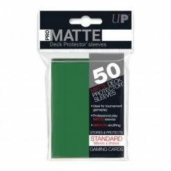 Other Ultra Pro Standard Card Game Sleeves 50ct Pro-Matte Green (82652) Supplies