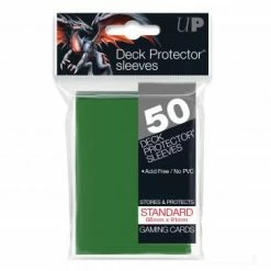 Other Ultra Pro Standard Card Game Sleeves 50ct Green (82671) Supplies