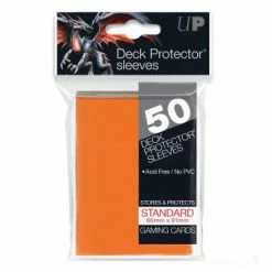 Other Supplies Ultra Pro Standard Card Game Sleeves 50ct Orange (82673)