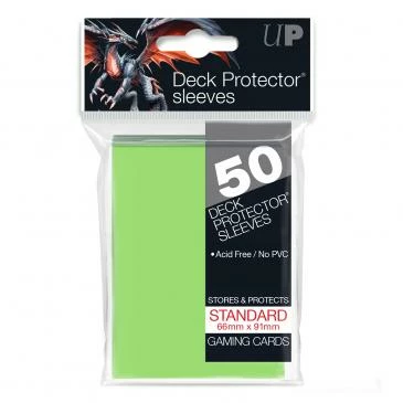 Other Ultra Pro Standard Card Game Sleeves 50ct Lime Green (84099) Supplies