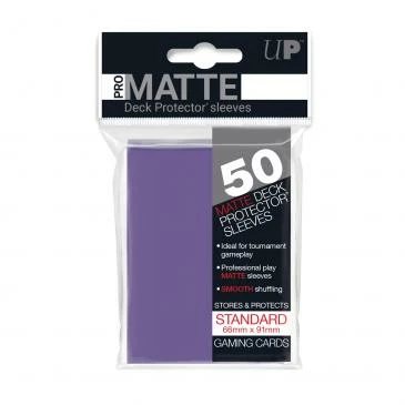 Other Ultra Pro Standard Card Game Sleeves 50ct Pro-Matte Purple (84187)