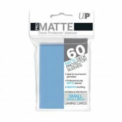 Other Ultra Pro Small Card Game Sleeves 60ct Pro-Matte Light Blue (84270) Supplies