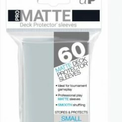 Other Ultra Pro Small Card Game Sleeves 60ct Pro-Matte Clear (84491) Supplies