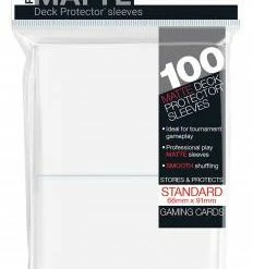 Other Ultra Pro Standard Card Game Sleeves 100ct Pro-Matte White (84513) Supplies