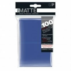 Other Supplies Ultra Pro Standard Card Game Sleeves 100ct Pro-Matte Blue (84514)