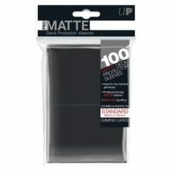 Other Ultra Pro Standard Card Game Sleeves 100ct Pro-Matte Black (84515) Supplies