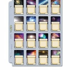 Other Card Pages: 16-Pocket Platinum Page With 41 Mm X 63 Mm Pocket Supplies