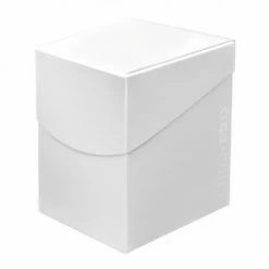 Other Ultra Pro 100+ Deck Box Eclipse Arctic White (85682) Supplies