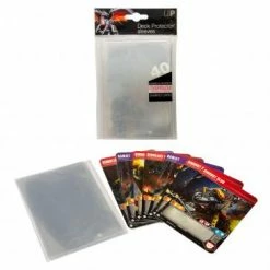 Other Supplies Ultra Pro Oversize Card Game Sleeves 40ct Top Loading Clear (85787)