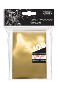 Other Ultra Pro Standard Card Game Sleeves 100ct Vintage Gold (85987) Supplies