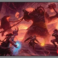Other Supplies Ultra Pro Standard Card Game Sleeves 50ct Dungeons & Dragons Fire Giant (86516)