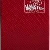 Other Supplies Monster Binder 9pkt Holofoil Red