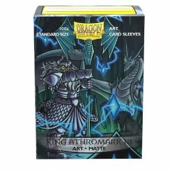 Other Supplies Dragon Shield Matte Art Standard Sleeves 100ct King Athromark III (12035)
