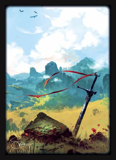 Other Legion Standard Card Game Sleeves 50ct Matte Lands Plains