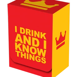 Other Supplies Legion Deck Box I Drink And I Know Things!