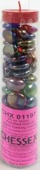 Other Chessex Iridized Mixed Colors Glass Stones In Tube (01197) Supplies