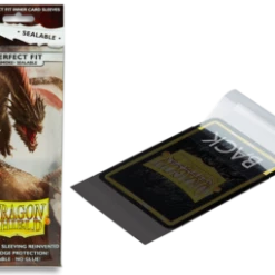 Other Dragon Shield Perfect Fit Sealable Standard Sleeves 100ct Smoke (13223) Supplies