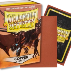 Other Supplies Dragon Shield Matte Standard Sleeves 100ct Copper (11016)