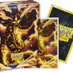 Other Dragon Shield Classic Art Japanese Size Sleeves 60ct Syber (12603)