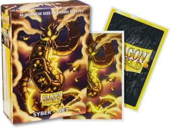 Other Dragon Shield Classic Art Japanese Size Sleeves 60ct Syber (12603)