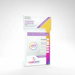 Other Supplies Gamegenic 50ct Matte Standard European Board Game Sleeves
