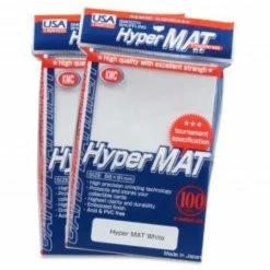 Other KMC Standard Card Sleeves 100ct USA Hyper Matte White Supplies
