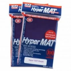 Other KMC Standard Card Sleeves 100ct USA Hyper Matte Purple Supplies