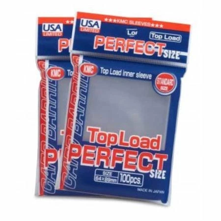 Other Supplies KMC Standard Card Sleeves 100ct USA Perfect Size Clear