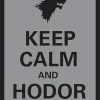 Other Supplies Legion Standard Card Game Sleeves 50ct Matte Keep Calm & Hodor