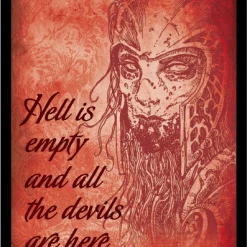 Other Legion Standard Card Game Sleeves 50ct Matte Hell Is Empty Supplies