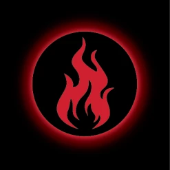 Other Legion Standard Card Game Sleeves 50ct Matte Absolute Iconic Fire