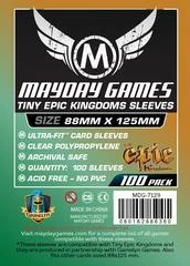 Other Mayday Games Board Game Sleeves 100ct 88x125mm Tiny Epic Kingdoms Supplies