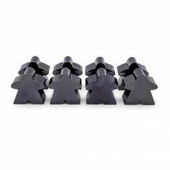 Other Meeples: Black Nickel (8) Supplies