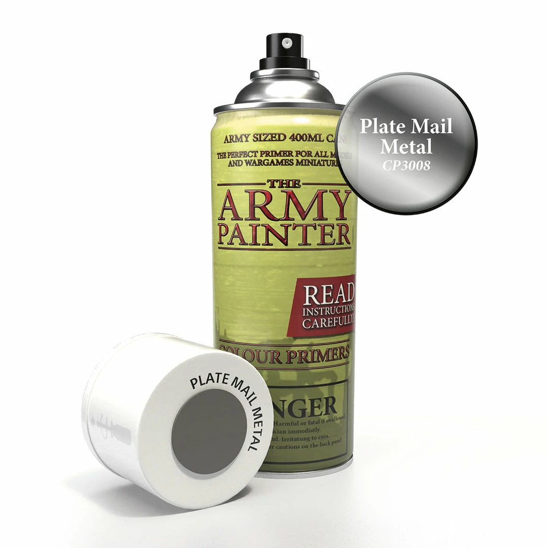 Other Paints Colour Primer Spray: Plate Mail Metal